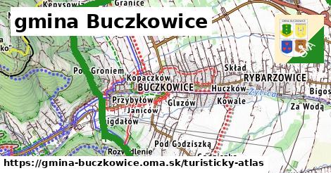 ikona Turistická mapa turisticky-atlas v gmina-buczkowice