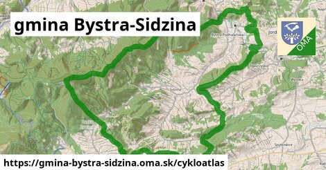 ikona Cyklo cykloatlas v gmina-bystra-sidzina