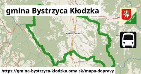 ikona Mapa dopravy mapa-dopravy v gmina-bystrzyca-klodzka