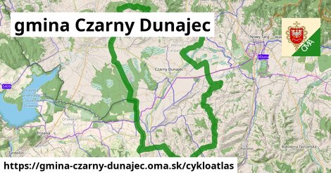 ikona Cyklo cykloatlas v gmina-czarny-dunajec