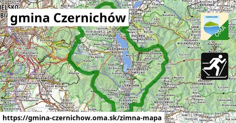 ikona Zimná mapa zimna-mapa v gmina-czernichow