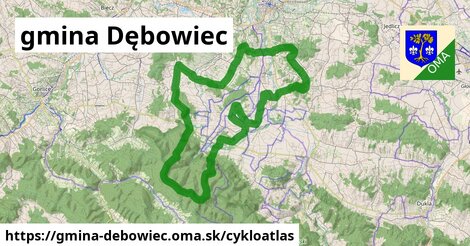 ikona Cyklo cykloatlas v gmina-debowiec