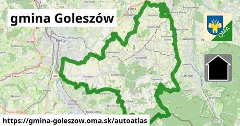ikona Mapa autoatlas v gmina-goleszow