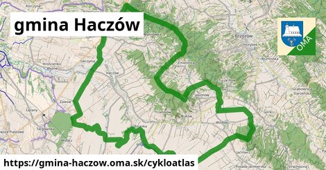 ikona Cyklo cykloatlas v gmina-haczow