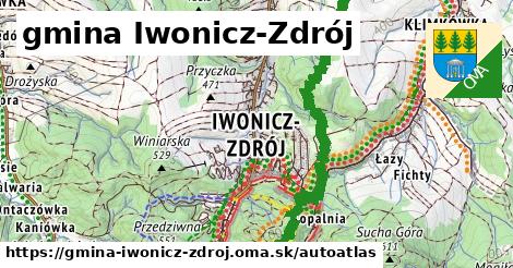 ikona Mapa autoatlas v gmina-iwonicz-zdroj