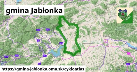 ikona Cyklo cykloatlas v gmina-jablonka