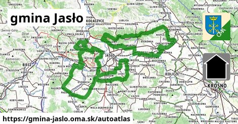 ikona Mapa autoatlas v gmina-jaslo