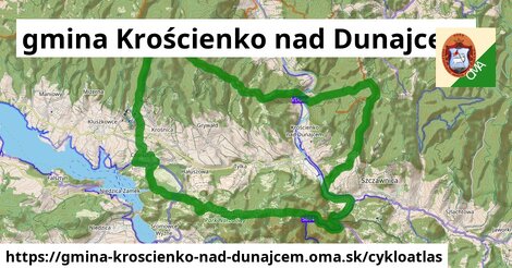 ikona Cyklo cykloatlas v gmina-kroscienko-nad-dunajcem