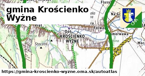 ikona Mapa autoatlas v gmina-kroscienko-wyzne