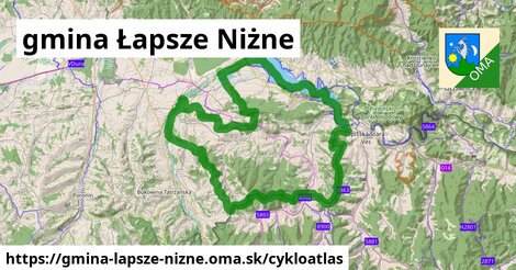 ikona Cyklo cykloatlas v gmina-lapsze-nizne