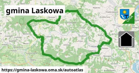 ikona Mapa autoatlas v gmina-laskowa