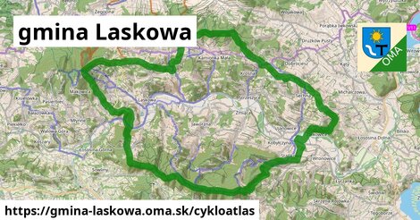 ikona Cyklo cykloatlas v gmina-laskowa