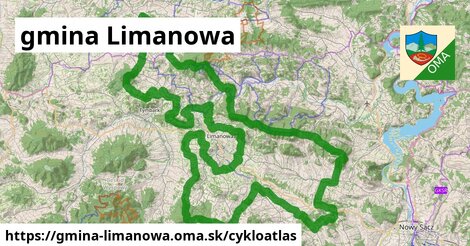 ikona Cyklo cykloatlas v gmina-limanowa