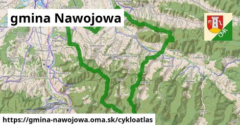 ikona Cyklo cykloatlas v gmina-nawojowa