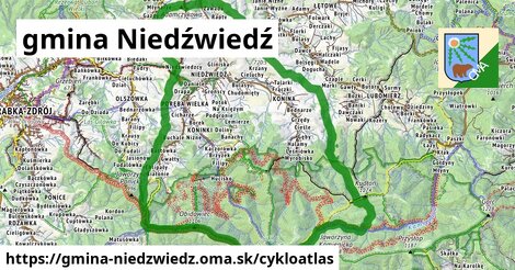 ikona Cyklo cykloatlas v gmina-niedzwiedz