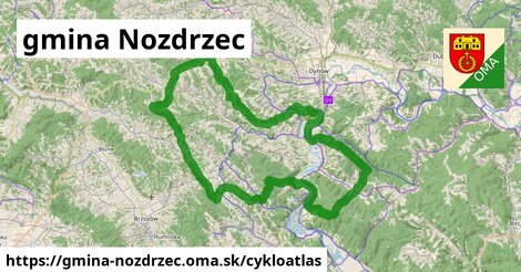 ikona Cyklo cykloatlas v gmina-nozdrzec