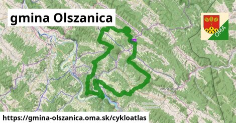 ikona Cyklo cykloatlas v gmina-olszanica