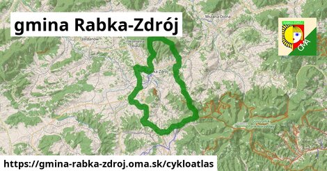 ikona Cyklo cykloatlas v gmina-rabka-zdroj