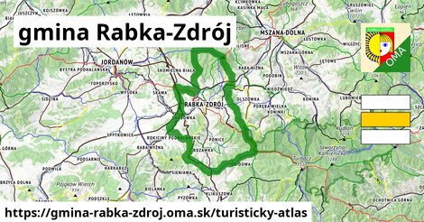 ikona Turistická mapa turisticky-atlas v gmina-rabka-zdroj