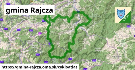 ikona Cyklo cykloatlas v gmina-rajcza