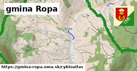ikona Cyklo cykloatlas v gmina-ropa