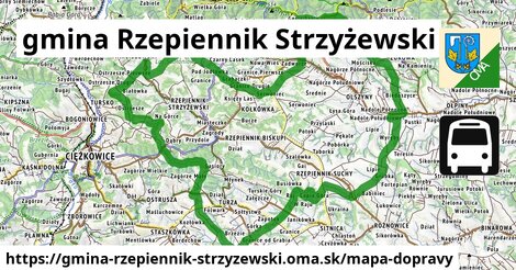 ikona Mapa dopravy mapa-dopravy v gmina-rzepiennik-strzyzewski