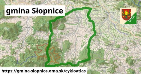 ikona Cyklo cykloatlas v gmina-slopnice