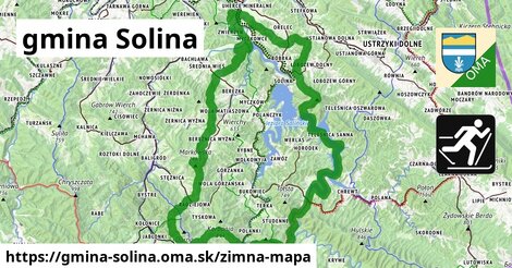 ikona Zimná mapa zimna-mapa v gmina-solina