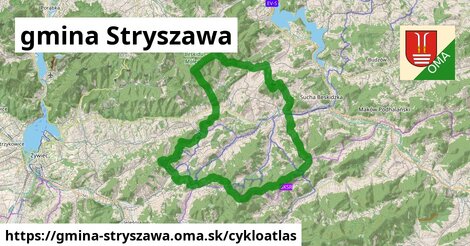 ikona Cyklo cykloatlas v gmina-stryszawa