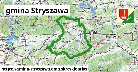 ikona Cyklo cykloatlas v gmina-stryszawa