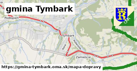 ikona Mapa dopravy mapa-dopravy v gmina-tymbark