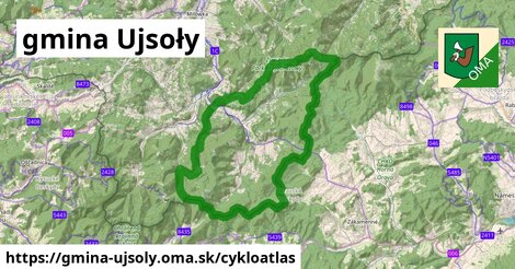 ikona Cyklo cykloatlas v gmina-ujsoly