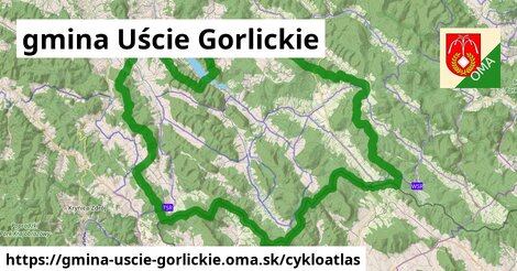 ikona Cyklo cykloatlas v gmina-uscie-gorlickie