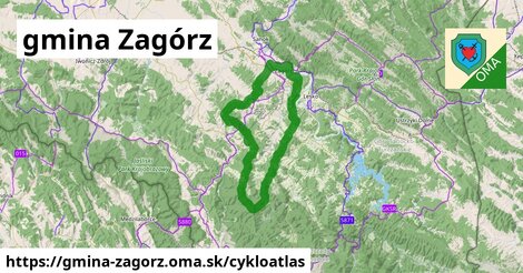 ikona Cyklo cykloatlas v gmina-zagorz