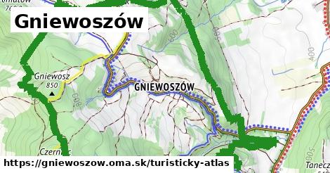 ikona Turistická mapa turisticky-atlas v gniewoszow