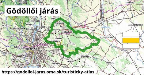 ikona Turistická mapa turisticky-atlas v godolloi-jaras