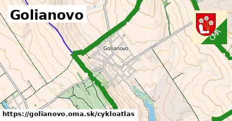 ikona Cyklo cykloatlas v golianovo