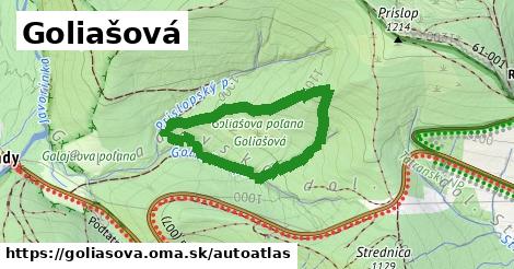 ikona Mapa autoatlas v goliasova