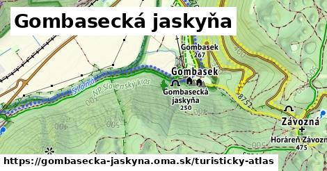 ikona Turistická mapa turisticky-atlas v gombasecka-jaskyna