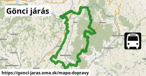 ikona Mapa dopravy mapa-dopravy v gonci-jaras