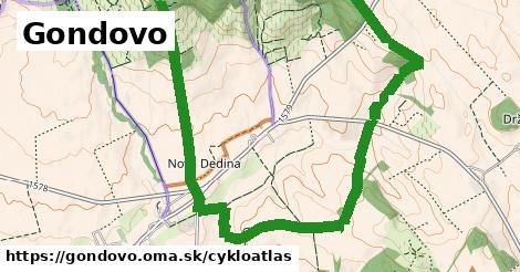 ikona Cyklo cykloatlas v gondovo