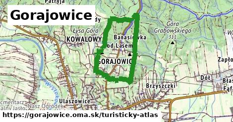 ikona Gorajowice: 0 m trás turisticky-atlas v gorajowice