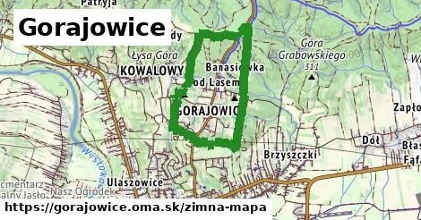 ikona Zimná mapa zimna-mapa v gorajowice