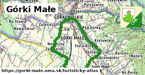 ikona Turistická mapa turisticky-atlas v gorki-male