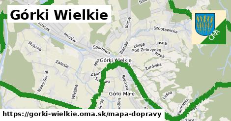 ikona Mapa dopravy mapa-dopravy v gorki-wielkie