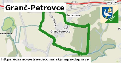 ikona Mapa dopravy mapa-dopravy v granc-petrovce