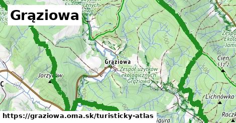 ikona Turistická mapa turisticky-atlas v graziowa