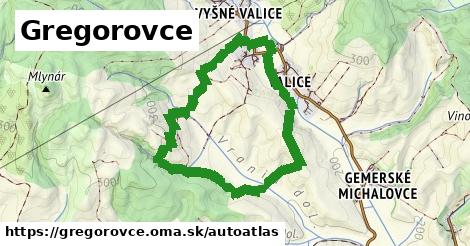 ikona Mapa autoatlas v gregorovce