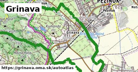 ikona Mapa autoatlas v grinava