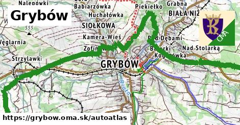 ikona Mapa autoatlas v grybow